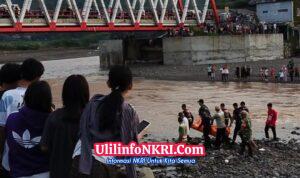 Ada Golok Terikat di Pinggang mayat Pria di Sungai Cidadap