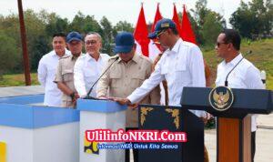 Biaya Angkut Jadi Lebih Murah, Tak Boleh Ada Daerah Tertinggal, Prabowo Resmikan 1.151 Km Jalan Daerah