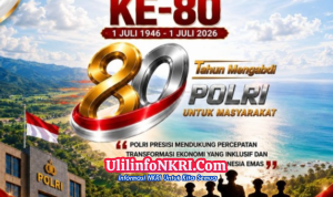 Dispar Sukabumi Ucapkan Dirgahayu Hari Bhayangkara ke-80