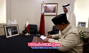 Presiden Prabowo Sampaikan Belasungkawa atas Wafatnya Sheikh Hamad bin Khalifa Al Thani