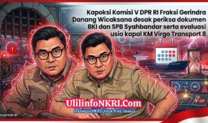 Kapoksi Komisi V DPR RI Fraksi Gerindra Danang Wicaksana