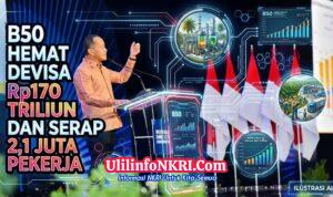 B50 Hemat Devisa Rp170 Triliun